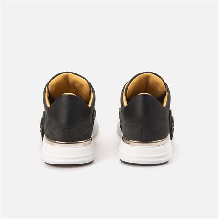 Philipp Plein Erkek Hakiki Deri Siyah Spor & Sneaker Ayakkabı