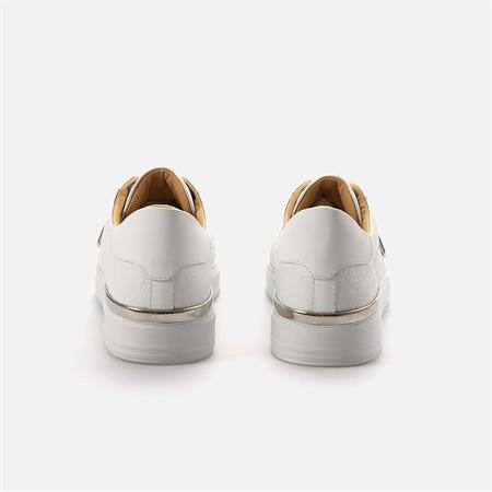 Philipp Plein Erkek Hakiki Deri Beyaz Spor & Sneaker Ayakkabı