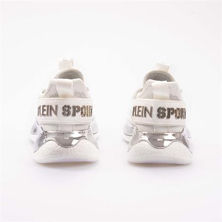 Philipp Plein Kadın Hakiki Deri Beyaz Spor & Sneaker Ayakkabı