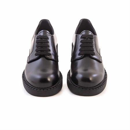 Prada Erkek Hakiki Deri Siyah Günlük Ayakkabı