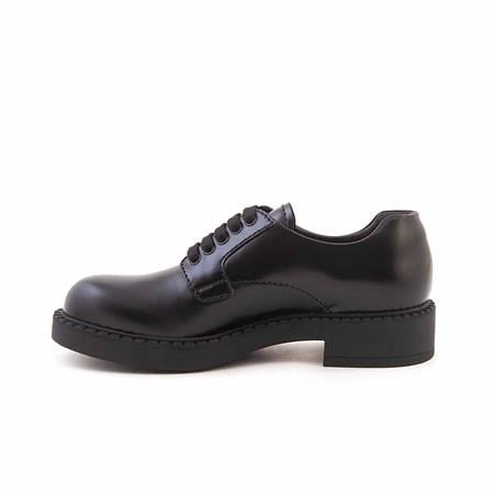 Prada Erkek Hakiki Deri Siyah Günlük Ayakkabı