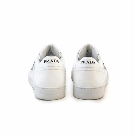 Prada Erkek Hakiki Deri Beyaz Günlük Ayakkabı