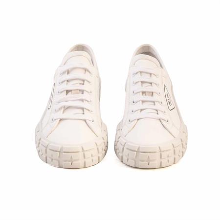 Prada Erkek Hakiki Deri Beyaz Günlük Ayakkabı