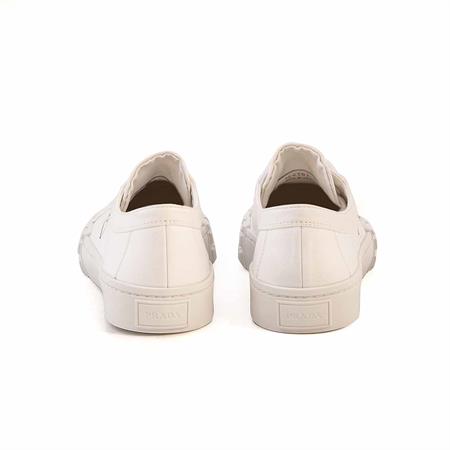 Prada Erkek Hakiki Deri Beyaz Günlük Ayakkabı