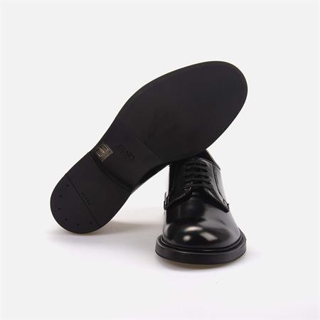 Prada Erkek Hakiki Deri Siyah Klasik Ayakkabı