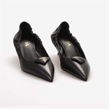 Prada Kadın Hakiki Deri Topuklu Stiletto Ayakkabı 1I188O
