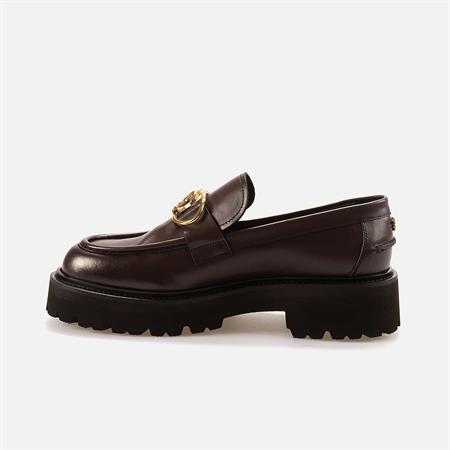 Roberto Cavalli Erkek Hakiki Deri Kahverengi Günlük Ayakkabı