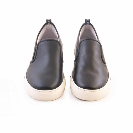 Roberto Cavalli Erkek Hakiki Deri Siyah Günlük Ayakkabı