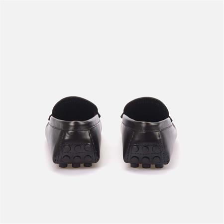 Roberto Cavalli Erkek Hakiki Deri Siyah Loafer Konforlu Ayakkabı