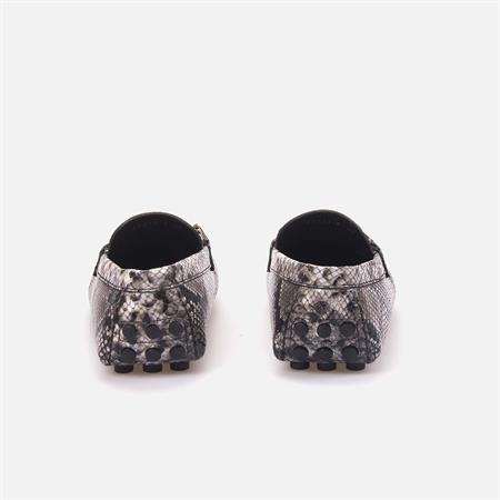 Roberto Cavalli Erkek Hakiki Deri Roccia Python Loafer Konforlu Ayakkabı