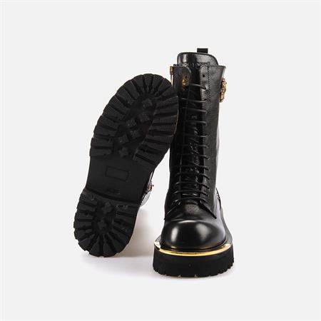 Roberto Cavalli Kadın Hakiki Deri Siyah Günlük Ayakkabı