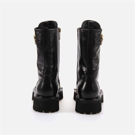 Roberto Cavalli Kadın Hakiki Deri Siyah Günlük Ayakkabı