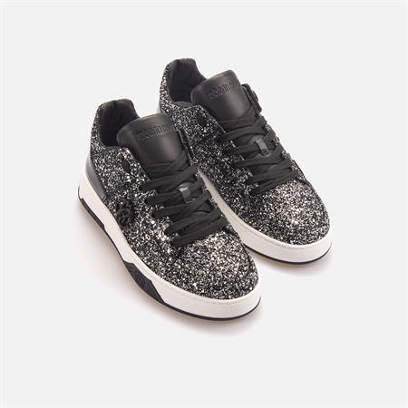 Roberto Cavalli Kadın Hakiki Deri Siyah Spor & Sneaker Ayakkabı