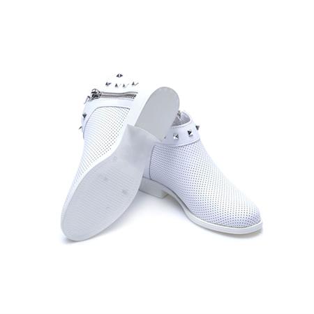 Rouge Kadın Hakiki Deri Tpu Taban Beyaz Günlük Bot