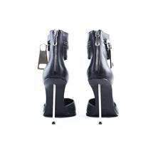 Rouge Kadın Hakiki Deri Neolit Taban Siyah Gece & Abiye Ayakkabı