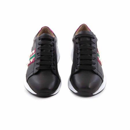 Rouge Kadın Hakiki Deri Siyah Spor & Sneaker Ayakkabı