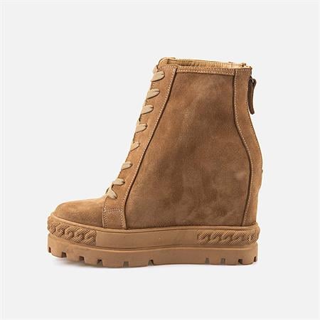 Rouge Kadın Hakiki Deri Kauçuk Taban Sigaro Süet Günlük Bot