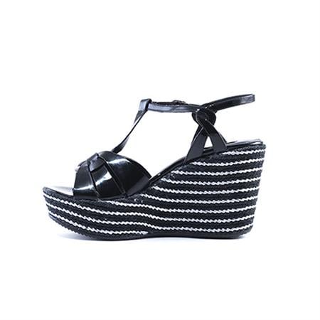 Rouge Kadın Rugan Deri Neolit Taban Siyah Gece & Abiye Ayakkabı