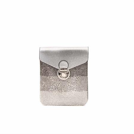 Rouge Kadın Taşlı Gümüş Abiye Çanta