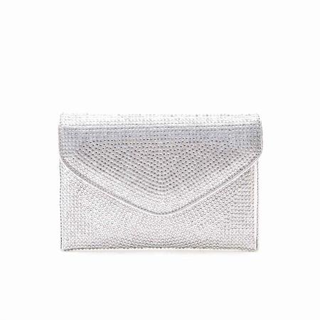 Rouge Kadın Taşlı Gümüş Abiye Çanta