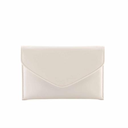 Rouge Kadın Taşlı Beyaz Abiye Çanta