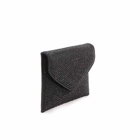 Rouge Kadın Taşlı Siyah Abiye Çanta