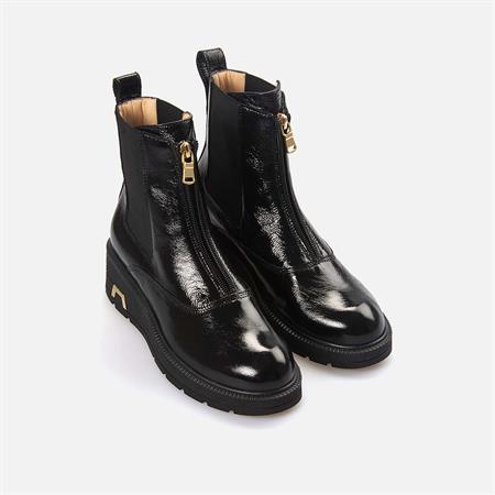 Rouge Kadın Rugan Termo Taban Siyah Günlük Bot