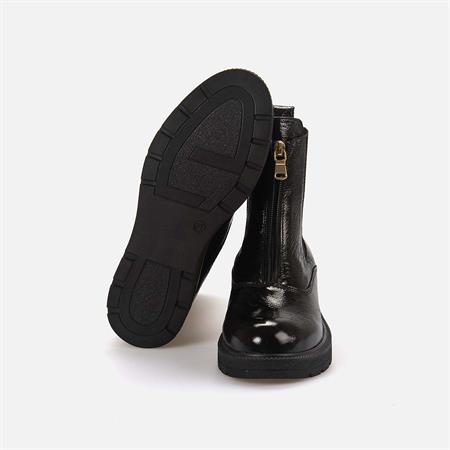 Rouge Kadın Rugan Termo Taban Siyah Günlük Bot