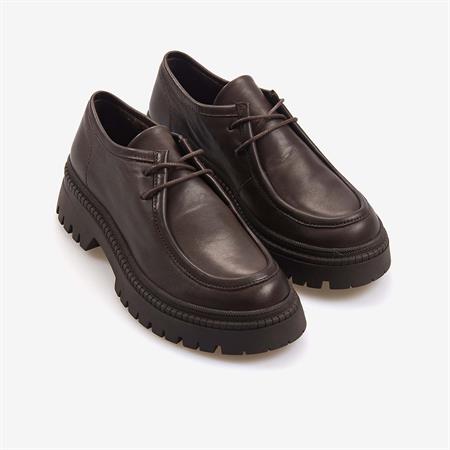 Rouge Hakiki Deri Kadın Bağcıklı Günlük Ayakkabı 51456-1