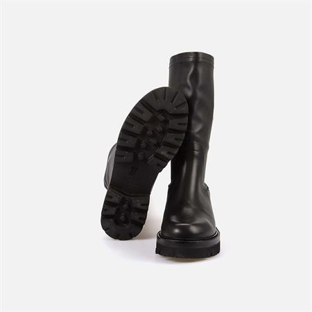 Rouge Kadın Hakiki Deri Eva Taban Siyah Günlük Bot