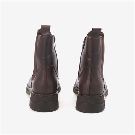 Rouge Hakiki Deri Kadın Chelsea Bot 360