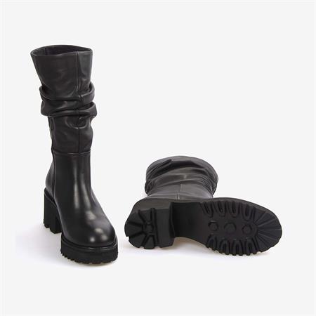 Rouge Hakiki Deri Kadın Çizme 313-4017