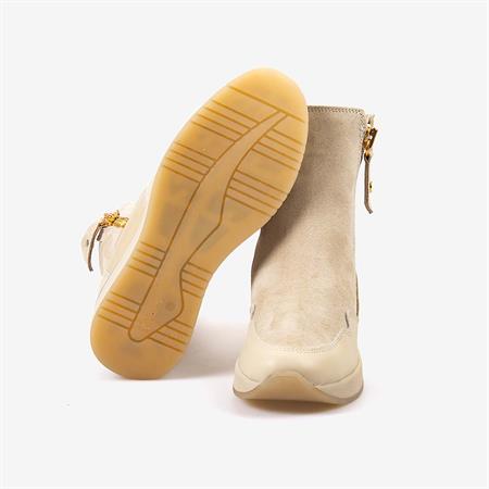 Rouge Hakiki Deri Kadın Fermuarlı Bot 1039