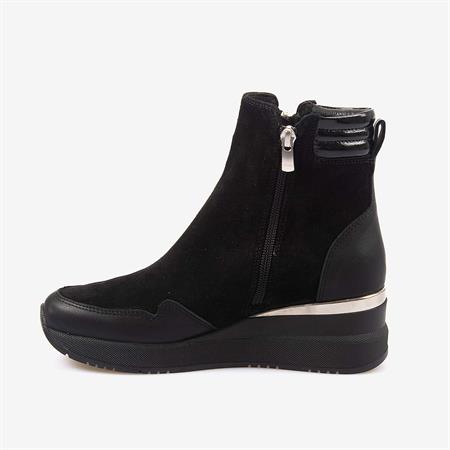 Rouge Hakiki Deri Kadın Fermuarlı Bot 1039