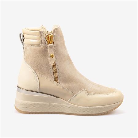 Rouge Hakiki Deri Kadın Fermuarlı Bot 1039