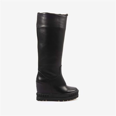 Rouge Hakiki Deri Kadın  Platform Topuk Çizme 44211