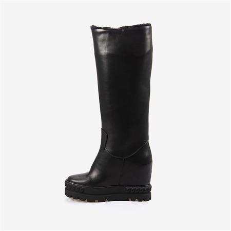 Rouge Hakiki Deri Kadın  Platform Topuk Çizme 44211