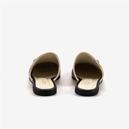 Rouge Hakiki Deri Kadın Terlik 24018