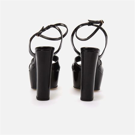 Rouge Kadın Hakiki Deri Microlight Taban Siyah Gece & Abiye Sandalet