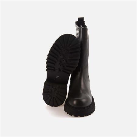 Rouge Kadın Hakiki Deri Eva Taban Siyah Günlük Bot