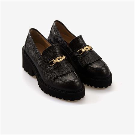 Rouge Hakiki Deri Topuklu Günlük Ayakkabı 6450