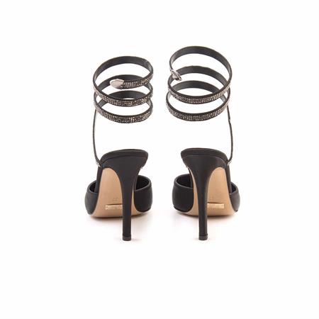 Rouge Kadın Vegan Siyah Topuklu Ayakkabı