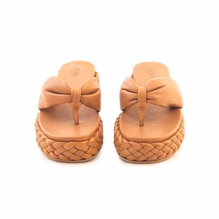 Rouge Kadın Hakiki Deri Kauçuk Taban Taba Terlik Terlik