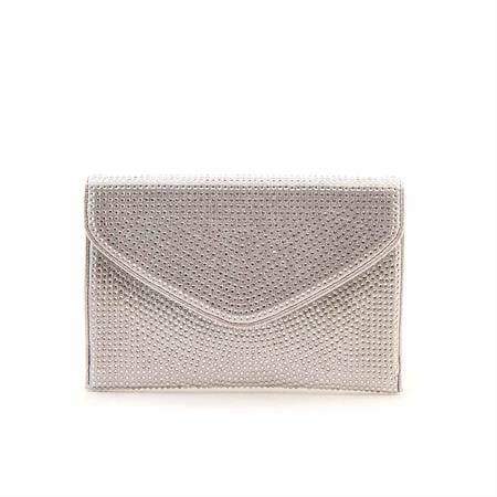 Rouge Kadın Gümüş Abiye Çanta