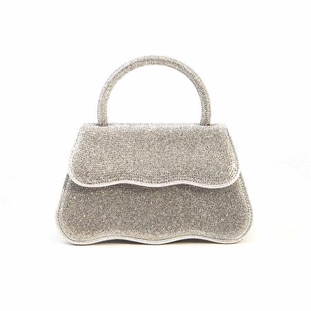 Rouge Kadın Gümüş Abiye Çanta