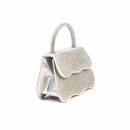 Rouge Kadın Gümüş Abiye Çanta
