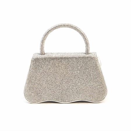 Rouge Kadın Gümüş Abiye Çanta