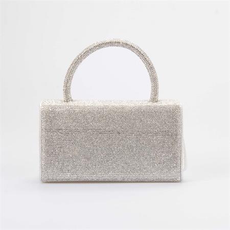 Rouge Kadın Gümüş Abiye Çanta