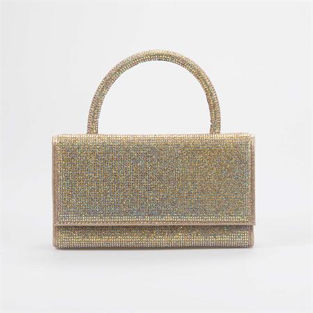 Rouge Kadın Altın Sarısı Abiye Çanta