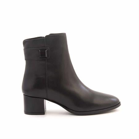 Rouge Kadın Hakiki Deri Enjeksiyon Microlight Taban Siyah Günlük Bot